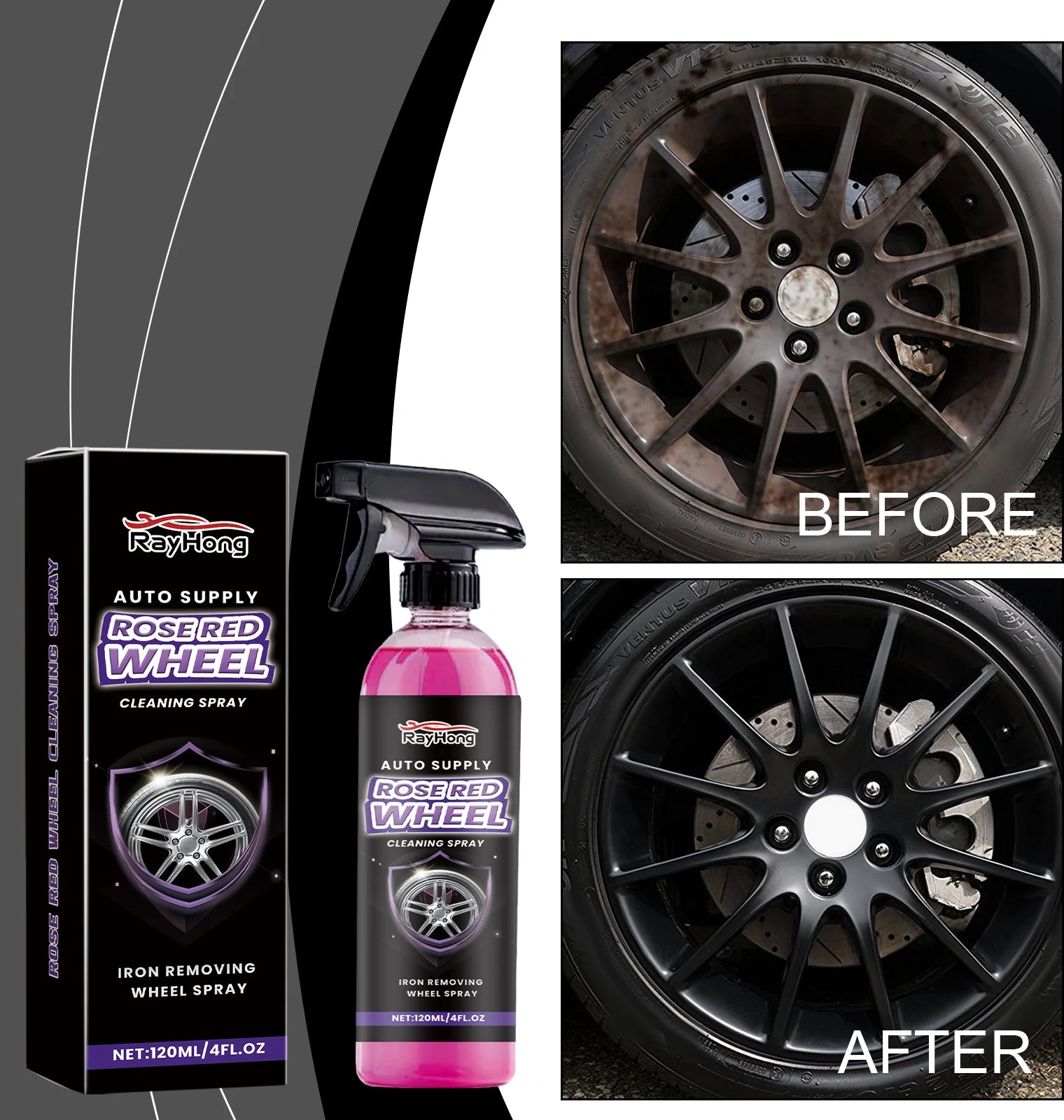 Car Tire Blackening Ceramic Coating Spray Liquid Refurbishing Agent Auto Motorcycle Wheel Washing Accessories Spraying Wax Clean