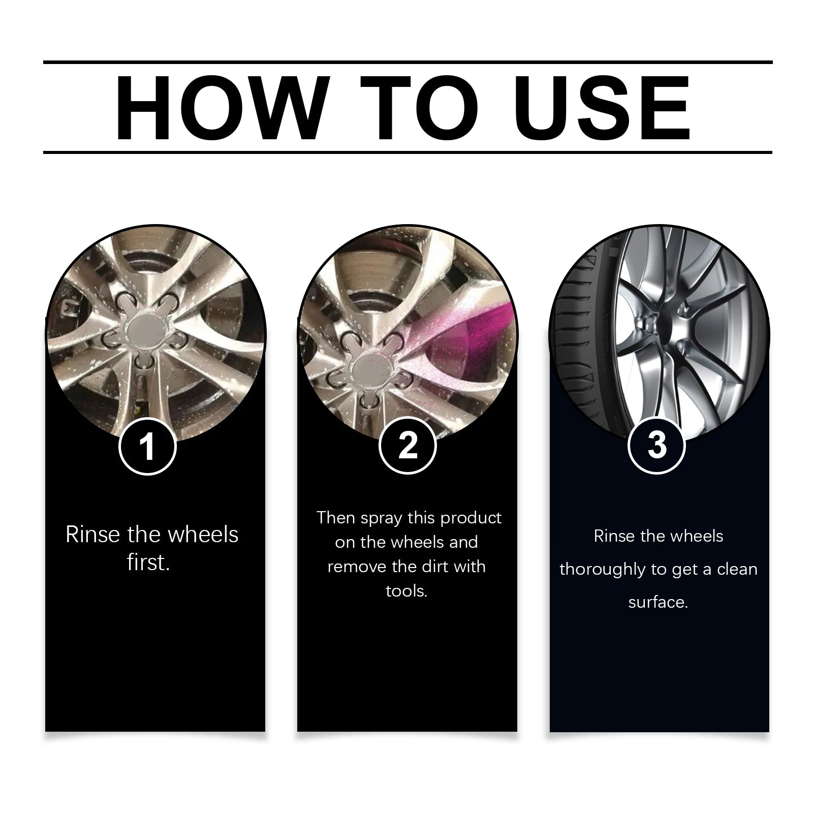 Car Tire Blackening Ceramic Coating Spray Liquid Refurbishing Agent Auto Motorcycle Wheel Washing Accessories Spraying Wax Clean